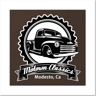 Motown Classics Car Club 50s Pickup Posters and Art